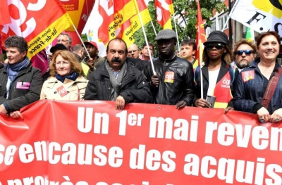 Début de manifestation du 1er mai empêché