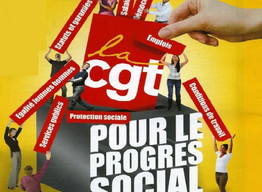 Déclaration de la CGT : La CGT vote pour le progrès social