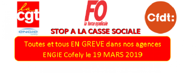 Gréve 19 mars 2019