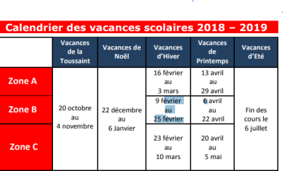 Rentrée Scolaire 2018